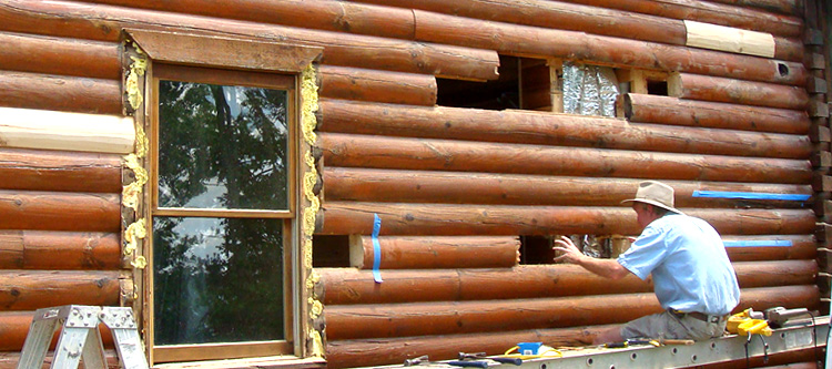Log Home Repair Colonial Heights City, Virginia